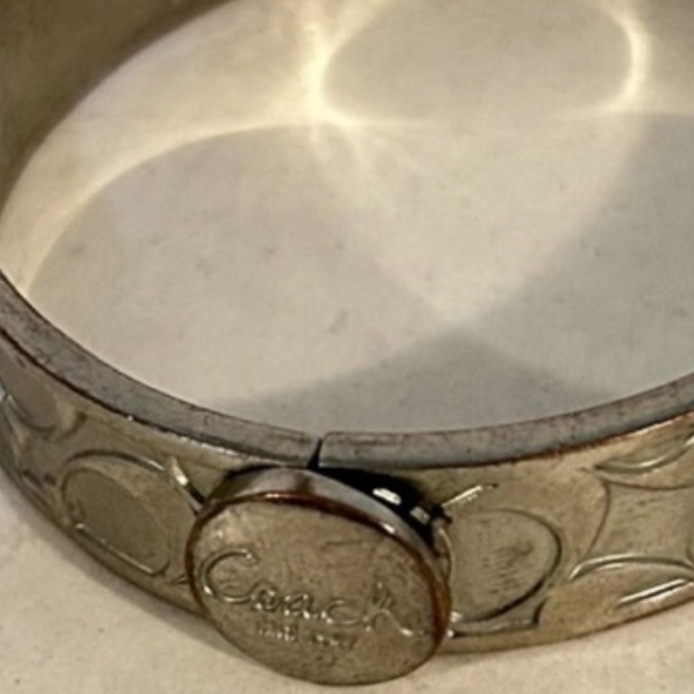 COACH Vintage Bangle Logo Small Sized Final Sale  Gift Box Included